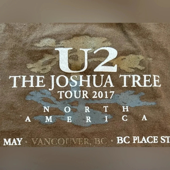 American Apparel | U2 2017 The Joshua Tree tour t-shirt. Size: - Picture 8 of 10